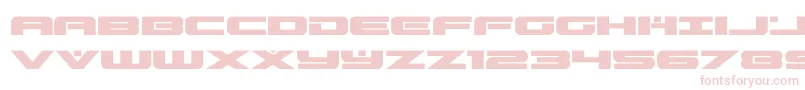 Шрифт predataurexpand – розовые шрифты