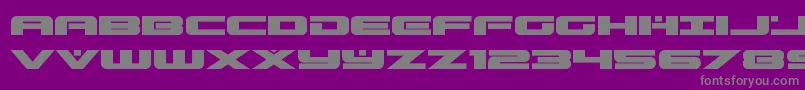 Czcionka predataurexpand – szare czcionki na fioletowym tle