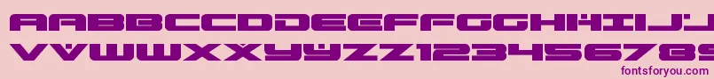 predataurexpand Font – Purple Fonts on Pink Background