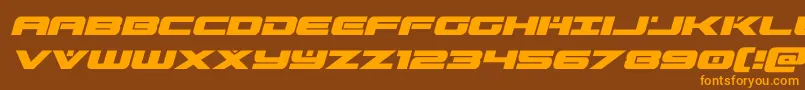 Lisätietoja predataurital-fontista predataurital-fontti – oranssit fontit ruskealla taustalla