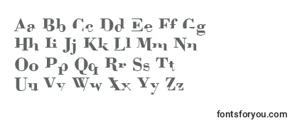 Bodonimutant Font