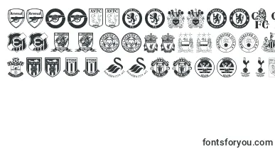 Police Premier League – polices pour logos