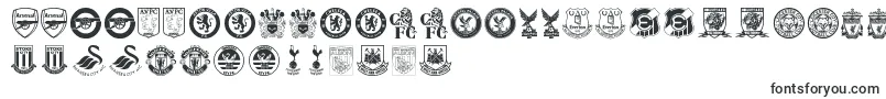 Шрифт Premier League – шрифты для логотипов