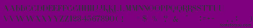 En savoir plus sur la police presidente serif Police presidente serif – polices noires sur fond violet