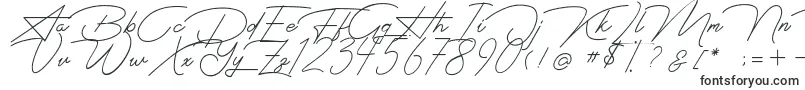 Шрифт Presidente – надписи красивыми шрифтами