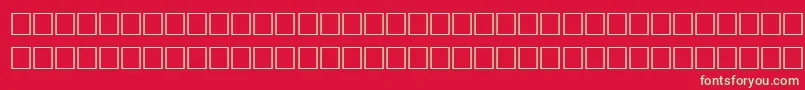 AfTabookNormalTraditional Font – Green Fonts on Red Background