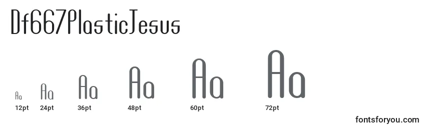 Размеры шрифта Df667PlasticJesus