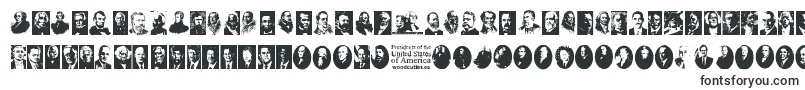 Fonte Presidents of the United States of America – fontes para títulos