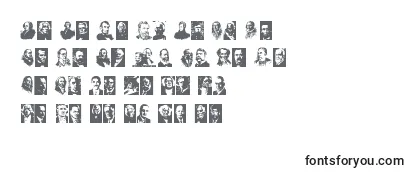 Schriftart Presidents of the United States of America