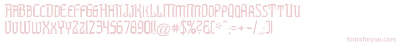 PREST    Font – Pink Fonts on White Background