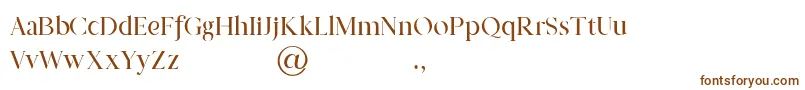 Prestige Signature Serif   Demo Font – Brown Fonts