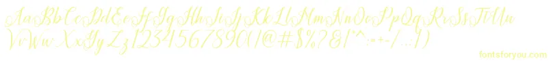 Princella Font – Yellow Fonts