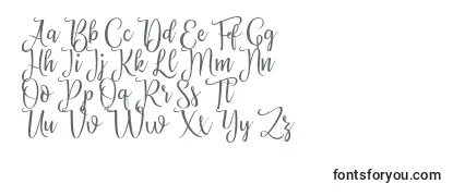 Priscilla Script Font