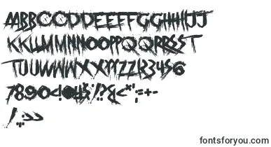 Prodigy Forever font – garbage Fonts
