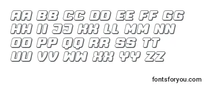 フォントProfessor3D Italic
