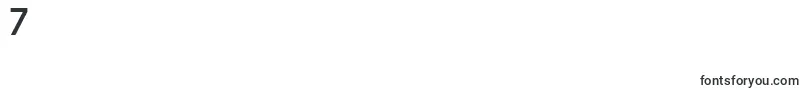 Progress Regular WIN   Kopie Font – Fonts for Digit 7