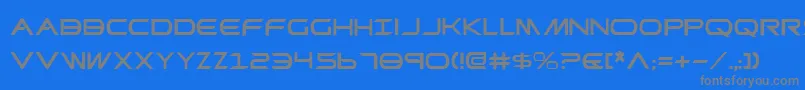Więcej informacji o czcionce promethean Czcionka promethean – szare czcionki na niebieskim tle