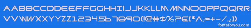 Więcej informacji o czcionce promethean Czcionka promethean – różowe czcionki na niebieskim tle