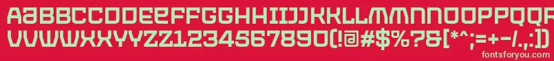 Подробнее о шрифте PROTECTOR Regular Font by 7NTypes Шрифт PROTECTOR Regular Font by 7NTypes – зелёные шрифты на красном фоне