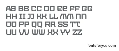 Police PROTECTOR Regular Font by 7NTypes