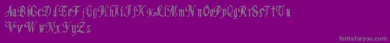 More about Proton Style Font Proton Style Font – Gray Fonts on Purple Background
