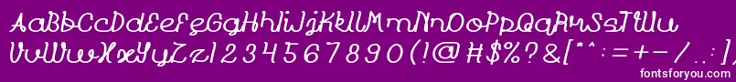 More about Prudent light Font Prudent light Font – White Fonts on Purple Background