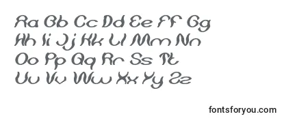 Шрифт Psychedelic Bold Italic