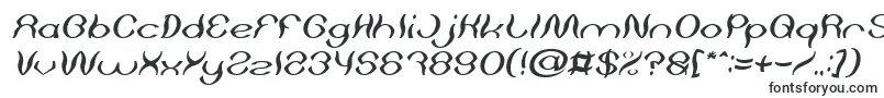 Psychedelic Italic-Schriftart – Schriften für Microsoft Word