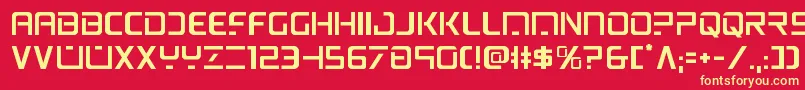 fuente psyonic – Fuentes Amarillas Sobre Fondo Rojo