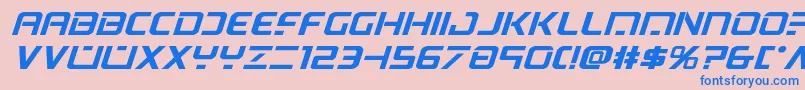 Подробнее о шрифте psyonicboldexpandital Шрифт psyonicboldexpandital – синие шрифты на розовом фоне