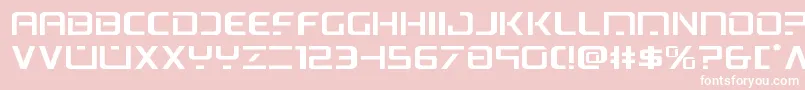 psyonicexpand Font – White Fonts on Pink Background