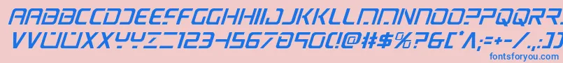 More about psyonicital Font psyonicital Font – Blue Fonts on Pink Background