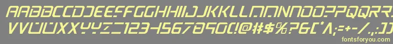 More about psyonicital Font psyonicital Font – Yellow Fonts on Gray Background