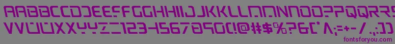psyonicleft Font – Purple Fonts on Gray Background