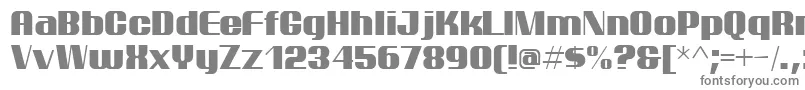 フォントptarm    – 白い背景に灰色の文字