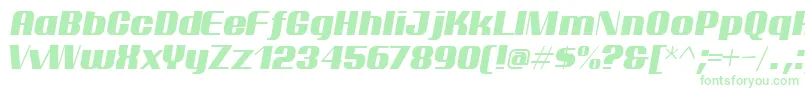 ptarmi   Font – Green Fonts on White Background