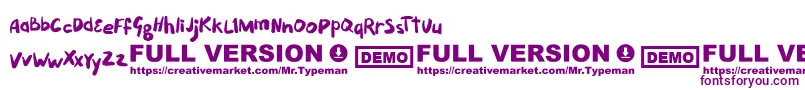 Puckipsy Font – Purple Fonts