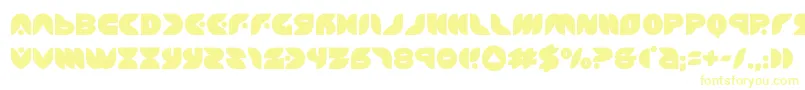 puffangel-Schriftart – Gelbe Schriften