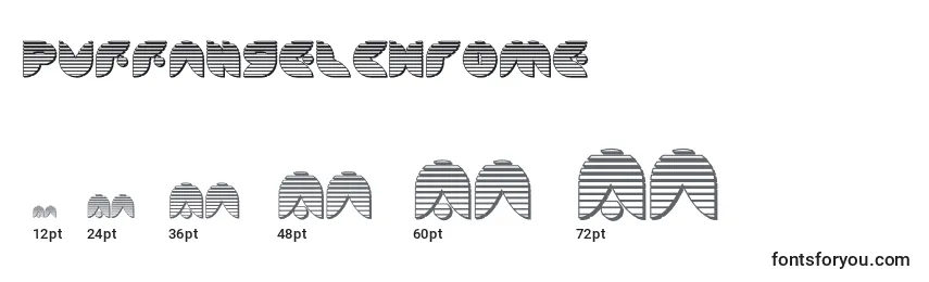 Puffangelchrome (137445) Font Sizes