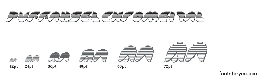 Puffangelchromeital (137447) Font Sizes
