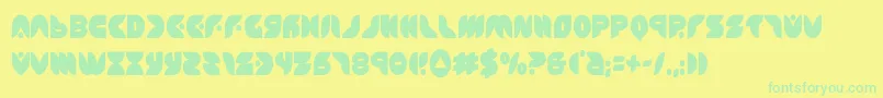 Lisätietoja puffangelcond-fontista puffangelcond-fontti – vihreät fontit keltaisella taustalla