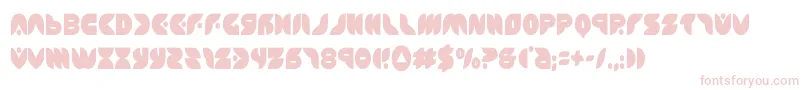 puffangelcond Font – Pink Fonts on White Background