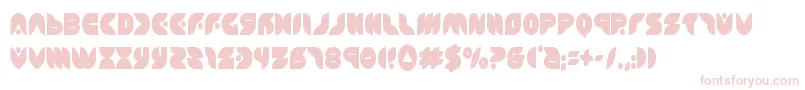 puffangelcond Font – Pink Fonts on White Background