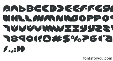 puffangelexpand font – print Fonts