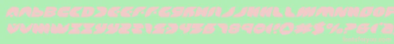 Saiba mais sobre a fonte puffangelexpandital Fonte puffangelexpandital – fontes rosa em um fundo verde