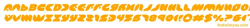 Шрифт puffangelexpandital – оранжевые шрифты