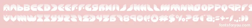 puffangelhalf Font – White Fonts on Pink Background