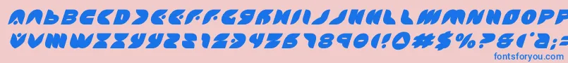 Saiba mais sobre a fonte puffangeltitleital Fonte puffangeltitleital – fontes azuis em um fundo rosa