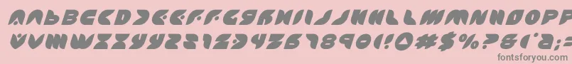fuente puffangeltitleital – Fuentes Grises Sobre Fondo Rosa