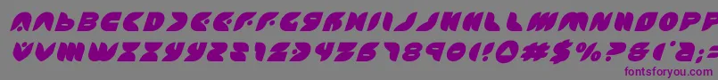 puffangeltitleital-fontti – violetit fontit harmaalla taustalla